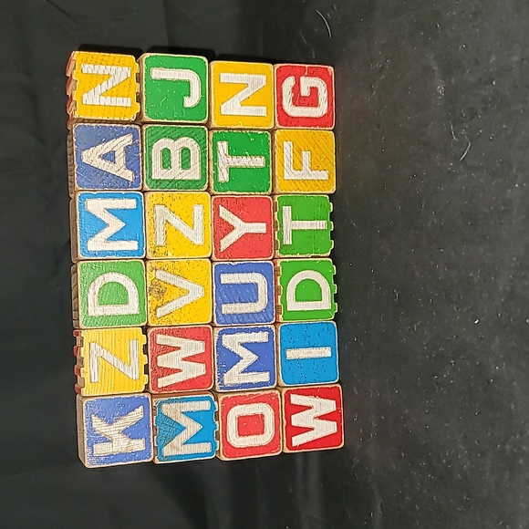 1970s Disney Playskool Colorful Wooden Blocks - Picture 4 of 11